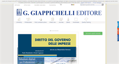 Desktop Screenshot of giappichelli.it